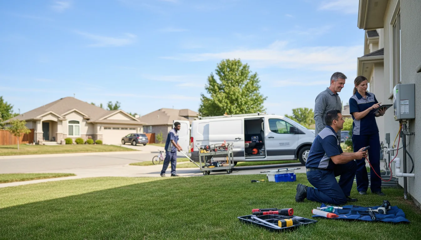 Tankless water heater service in Kunkletown, PA